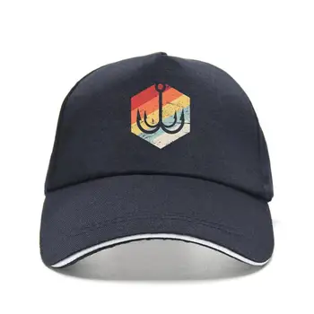 Naujoji bžūp skrybėlę Fih Kablys | Retro Vintage Ba Fiher Spausdinti lt Tee T Fahion uer Beisbolo kepuraitę